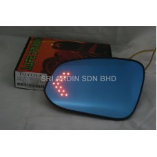 Toyota Alphard / Fortuner / Harrier 14- Blue Side Mirror w LED Signal